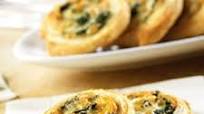 Spinach-Cheese Swirls Spinach-Cheese Swirls
