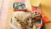 Cheesy Hot Beef Sandwiches Cheesy Hot Beef Sandwiches