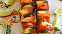 Tandoori paneer skewers with Vegetables #RecipeMakeover Tandoori paneer skewers with Vegetables #RecipeMakeover