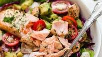 Salmon Avocado Salad Salmon Avocado Salad
