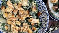 Chicken Kale Caesar Salad Chicken Kale Caesar Salad