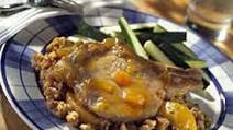 Peach-Glazed Pork Chops Peach-Glazed Pork Chops