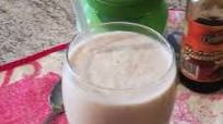 Merengada de fororo y coco Merengada de fororo y coco