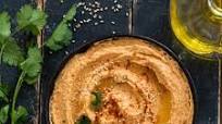 Maak zelf de allerlekkerste paprikahummus Maak zelf de allerlekkerste paprikahummus