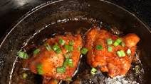 Honey-Garlic Chicken Thighs Honey-Garlic Chicken Thighs