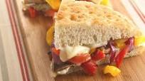 Grilled Vegetable Focaccia Grilled Vegetable Focaccia
