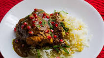 Instant Pot Khoresh-e Fesenjoon (Persian Chicken and Walnut Stew) Instant Pot Khoresh-e Fesenjoon (Persian Chicken and Walnut Stew)