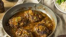 Golden Salisbury Steak Golden Salisbury Steak