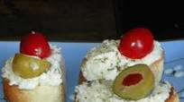 Can-Can Canapés! Boursin Baguette Bruschetta Can-Can Canapés! Boursin Baguette Bruschetta