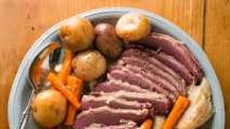 Slow-Cooker Corned Beef and Cabbage Dinner Slow-Cooker Corned Beef and Cabbage Dinner