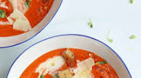 Roasted Red Pepper and Cauliflower Soup (plant-based recipe) Roasted Red Pepper and Cauliflower Soup (plant-based recipe)