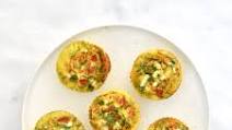 Air-Fryer Tomato Herb Frittata Cups Air-Fryer Tomato Herb Frittata Cups