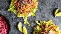 Chicken Tostadas with Quick Pickled Onions Chicken Tostadas with Quick Pickled Onions