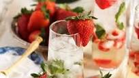 Strawberry Champagne Mojito Strawberry Champagne Mojito