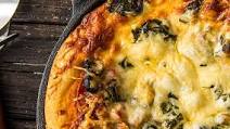 BAKED DEEP DISH SUPREME PIZZA BAKED DEEP DISH SUPREME PIZZA