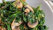 Balsamic Spinach and Mushrooms Balsamic Spinach and Mushrooms