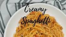 Creamy Spaghetti Creamy Spaghetti