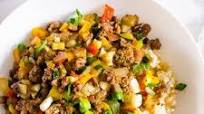 Korean Ground Beef and Rice Bowls Korean Ground Beef and Rice Bowls