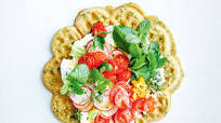 Falafel waffles recipe Falafel waffles recipe