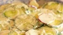CREAMY GREEK CUCUMBER SALAD CREAMY GREEK CUCUMBER SALAD