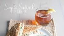 Vegetable Chicken Salad Sandwich & Leek Soup Vegetable Chicken Salad Sandwich & Leek Soup