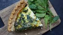 Spinach, Kale & Farmer’s Cheese Quiche Spinach, Kale & Farmer’s Cheese Quiche