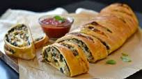 Sausage and Mushroom Stromboli Sausage and Mushroom Stromboli