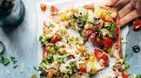 Chopped Salad Pizza Chopped Salad Pizza