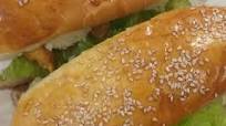 Chicken tikka subway burger with homemade sub burger Chicken tikka subway burger with homemade sub burger