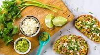 Pan Tostado Con Aguacate y Elote Asado Pan Tostado Con Aguacate y Elote Asado