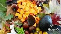 Butternut Caprese Salad With Hot Bacon Dressing Butternut Caprese Salad With Hot Bacon Dressing