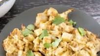 Potato and cauliflower pakoras Potato and cauliflower pakoras