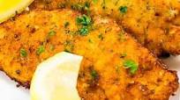 Keto Schnitzel - Crispy Pork, Parmesan & Herb Keto Schnitzel - Crispy Pork, Parmesan & Herb