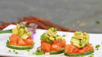 Soy Sesame Salmon Tartare with Avocado Soy Sesame Salmon Tartare with Avocado
