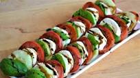 Cucumber Caprese Salad Cucumber Caprese Salad