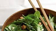 Spinach-Avocado Caesar Salad Spinach-Avocado Caesar Salad
