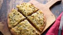 Focaccia With Sweet Onion and Caper Topping Focaccia With Sweet Onion and Caper Topping