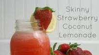 Strawberry Coconut Lemonade Detox Water Recipe Strawberry Coconut Lemonade Detox Water Recipe