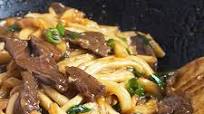 Mongolian Beef Udon Mongolian Beef Udon