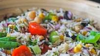 Veggie Italian Style Rice Salad Veggie Italian Style Rice Salad