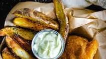 Crispy Beer Battered Fish and Chips Crispy Beer Battered Fish and Chips