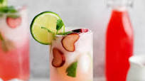 Rhubarb Mojitos Rhubarb Mojitos
