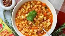 Pasta e Fagioli with Pancetta Pasta e Fagioli with Pancetta