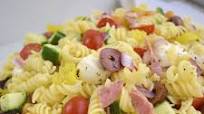 Easy Protein Antipasto Pasta Salad Easy Protein Antipasto Pasta Salad