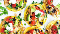 Easy 15-Minute Chicken Tostadas Easy 15-Minute Chicken Tostadas