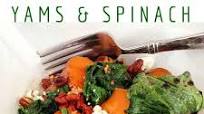 CLEAN EATING RECIPES FOR WEIGHT LOSS: Yams & Spinach CLEAN EATING RECIPES FOR WEIGHT LOSS: Yams & Spinach