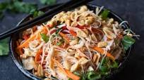 Vietnamese-Inspired Cold Rice Noodle Salad With Chicken Vietnamese-Inspired Cold Rice Noodle Salad With Chicken