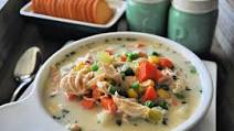 Slow Cooker Creamy Chicken Stew Slow Cooker Creamy Chicken Stew