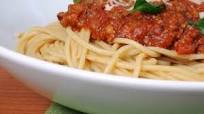 Whole Wheat Spaghetti with a Slow Simmered Meat Sauce Whole Wheat Spaghetti with a Slow Simmered Meat Sauce