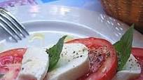 Caprese Con Mozzarella Di Bufala (Mozzarella, Tomato, Basil Caprese Con Mozzarella Di Bufala (Mozzarella, Tomato, Basil